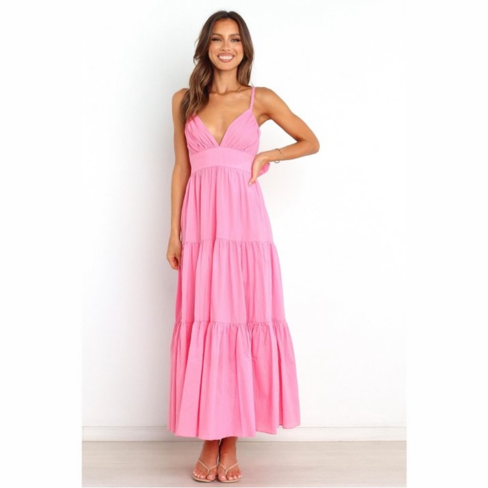 Pink Maxi Dress. Like new. Worn Once.